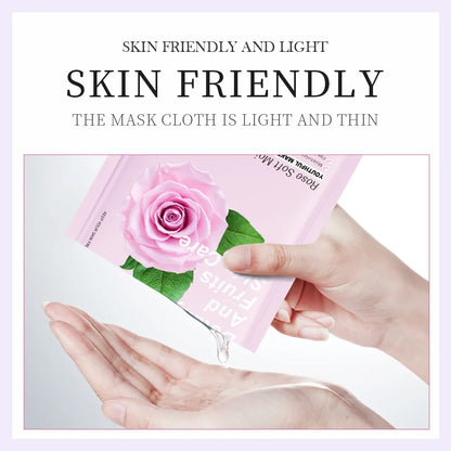 8-pack Natural Plant Face Mask – Återfuktande & Uppstramande Sheet Masks | Fyvra - Fyvra